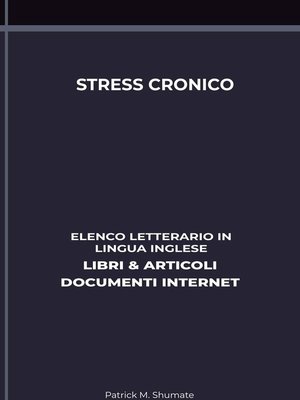 cover image of Stress Cronico